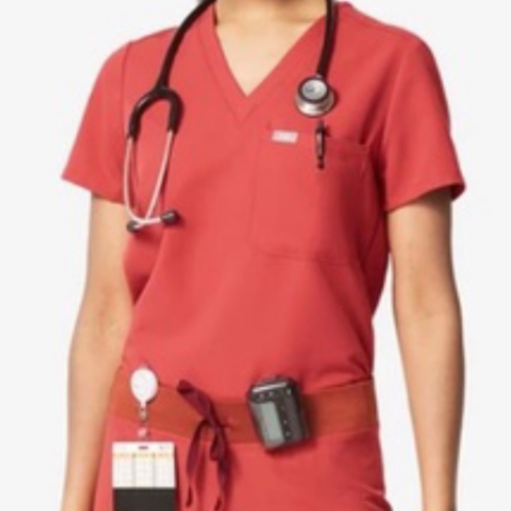 Figs CLAY Catarina scrub top - Small - LIMITED EDITION - SOLD OUT!